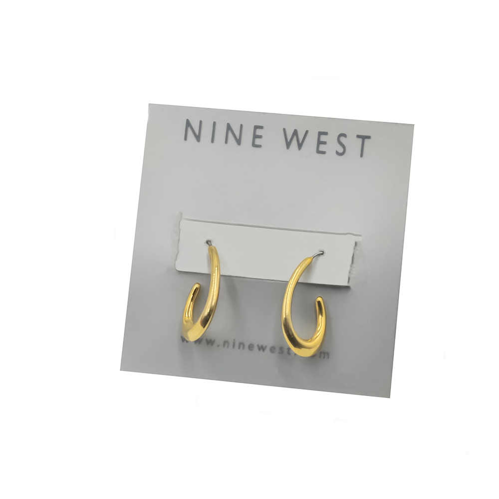 Nine west gold plated earring