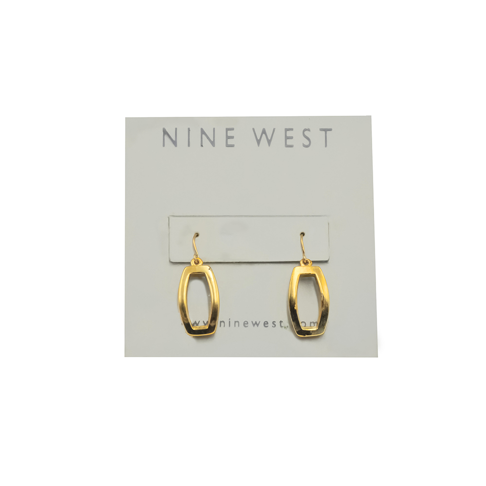 Nine west gold plated earring
